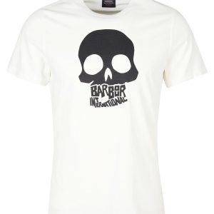 Barbour International Vantage Graphic-Print T-Shirt Whisper White