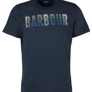 Barbour Thurso T-Shirt Navy Kielder
