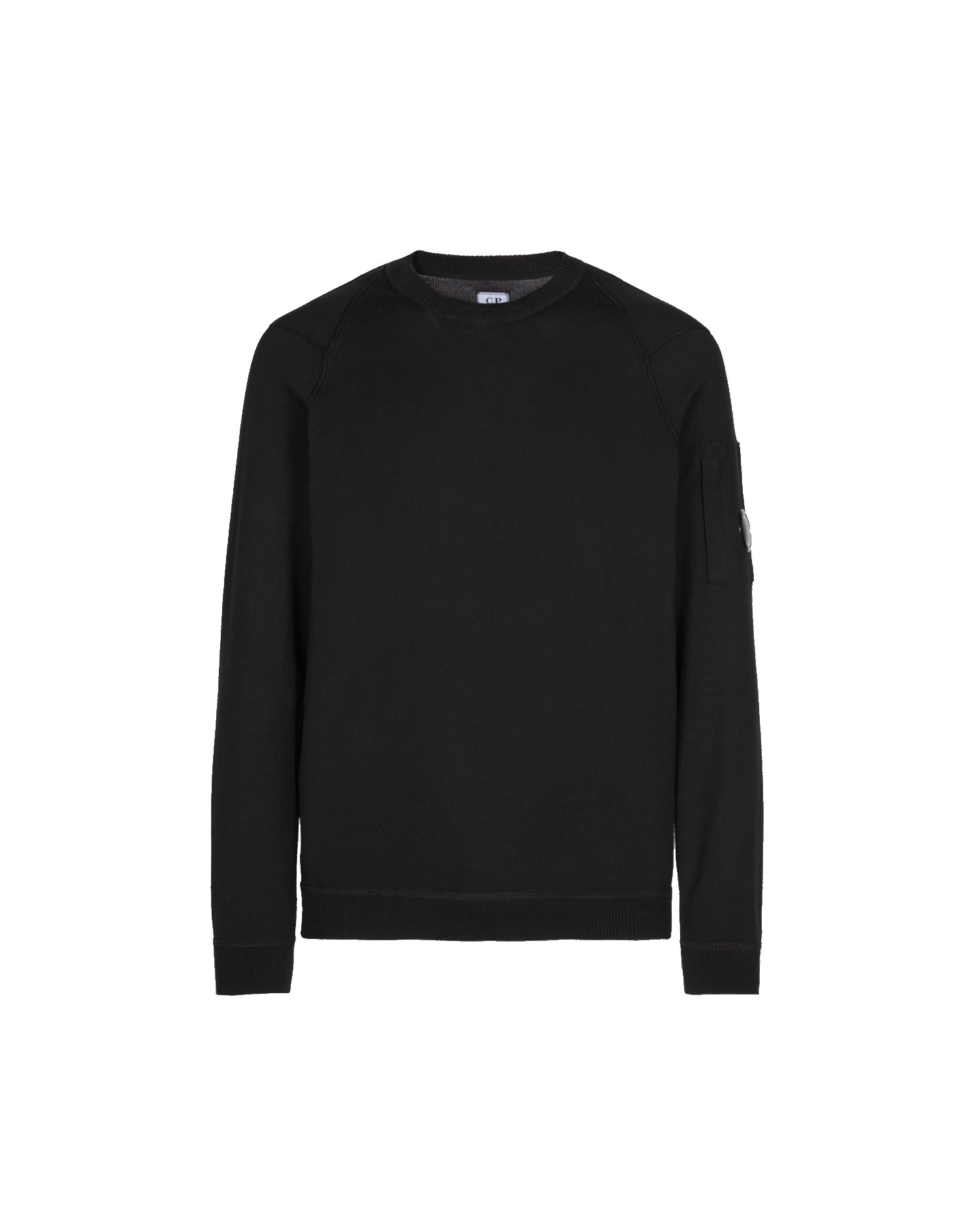 C.P. Company Sea Island Cotton Sweater Black
