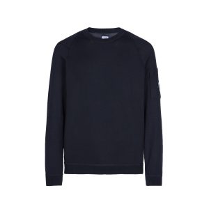 C.P. Company Sea Island Cotton Total Eclipse Blue