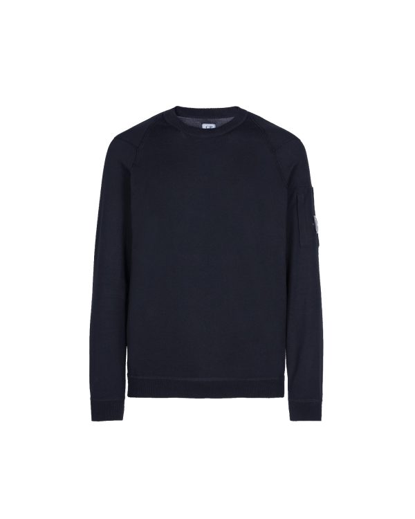 C.P. Company Sea Island Cotton Total Eclipse Blue