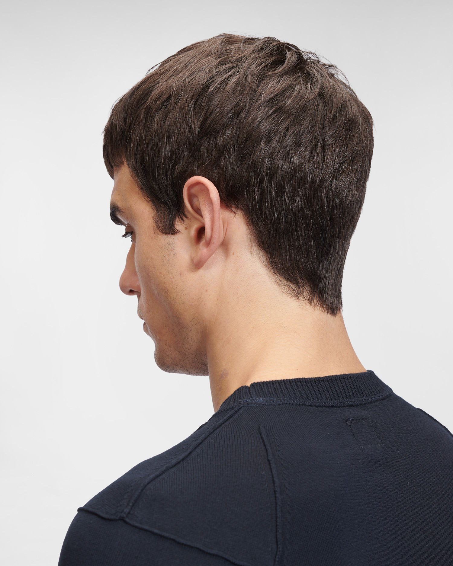 C.P. Company Sea Island Cotton Total Eclipse Blue - Imagen 5