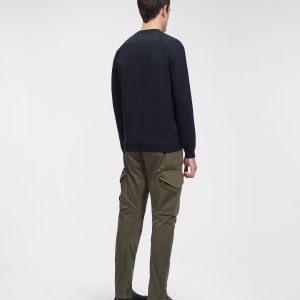 C.P. Company Sea Island Cotton Total Eclipse Blue - Imagen 6