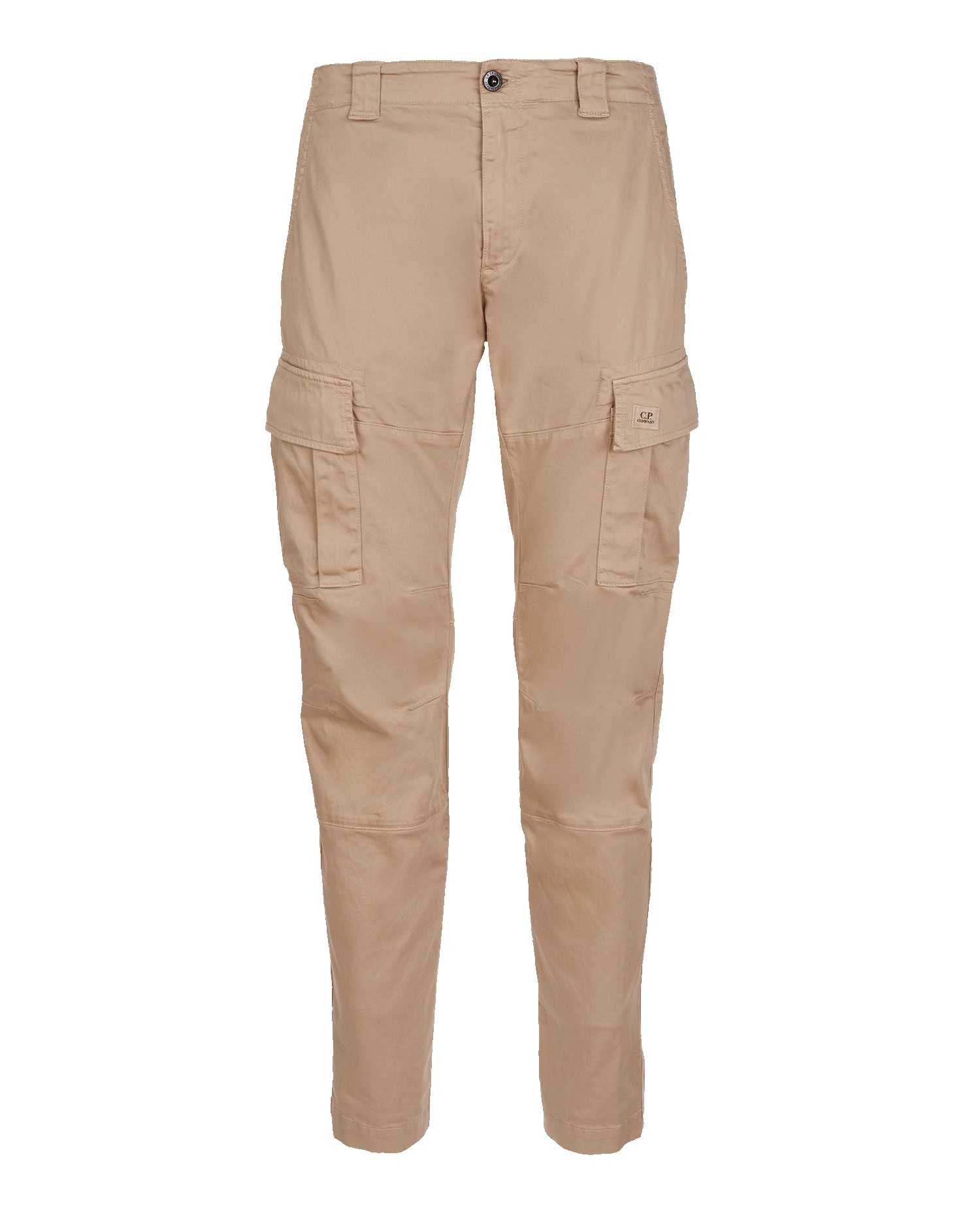 C.P. Company Stretch Sateen Cargo Pants Cobblestone Brown