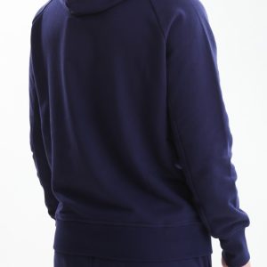 C.P. Company Diagonal Raised Fleece Goggle Hoodie Medieval Blue - Imagen 3