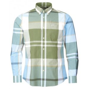 Barbour Harris Tailored Shirt Washed Olive