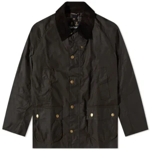 Barbour Ashby Wax Jacket Olive