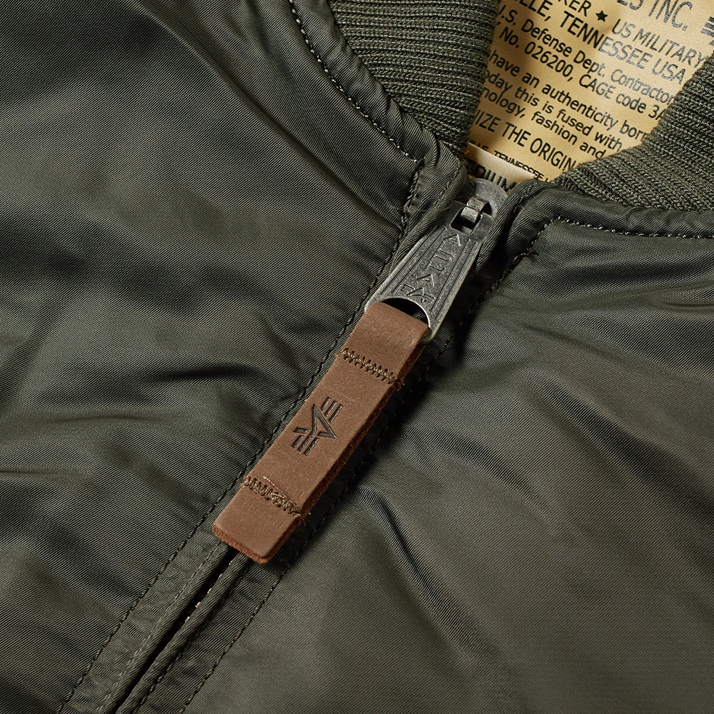 Alpha Industries MA-1 VF 59 Flight Jacket Rep. Grey - Imagen 4