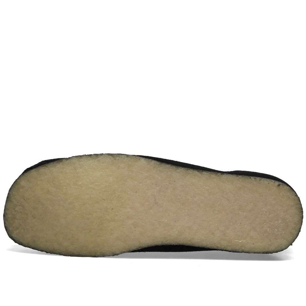 Clarks Originals Wallabee Boot Black Suede - Imagen 5