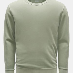C.P. Company Cotton Fleece Resist Dyed Sweatshirt Green