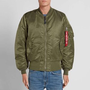 Alpha Industries Classic MA-1 Jacket Sage Green - Imagen 2