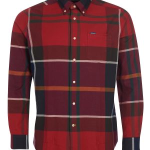 Barbour Dunoon Tailored Shirt Red