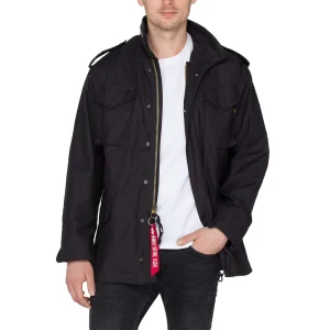 Alpha Industries M-65 Jacket Black - Imagen 5