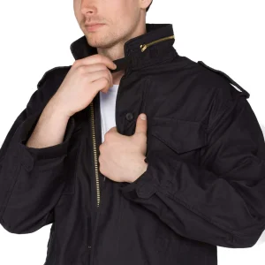 Alpha Industries M-65 Jacket Black - Imagen 6