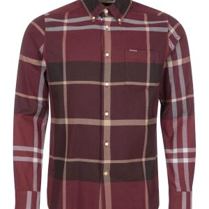 Barbour Dunoon Tailored Shirt Classic Winter Red