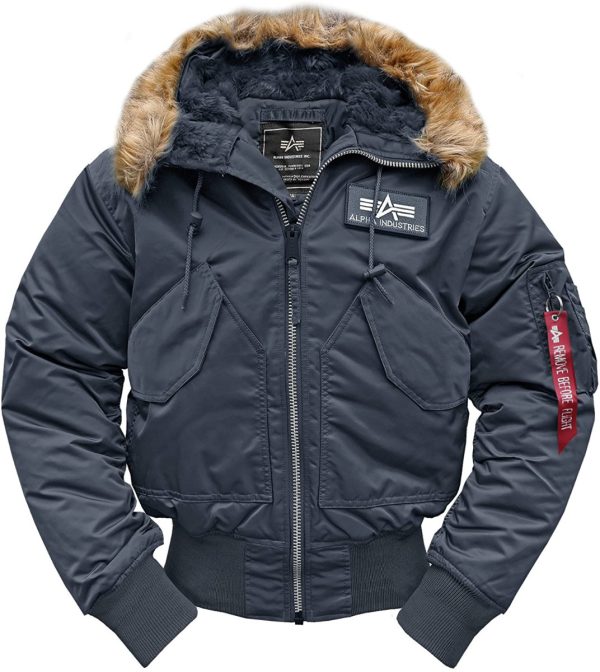 Alpha Industries 45P Hooded Rep. Blue