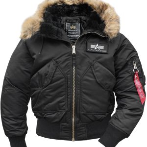 Alpha Industries 45P Hooded Black