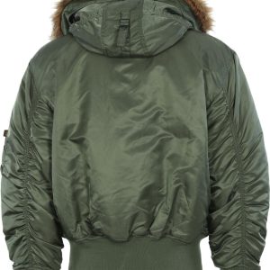 Alpha Industries 45P Hooded Sage Green - Imagen 5