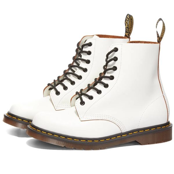 Dr. Martens 1460 Vintage Made in England White Quilon
