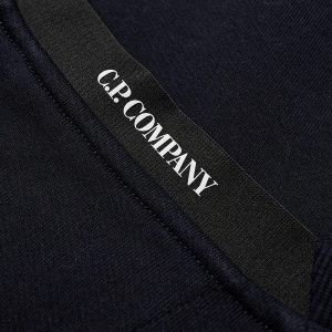 C.P. Company Diagonal Raised Fleece Crew Neck Sweatshirt Total Eclipse Blue - Imagen 4