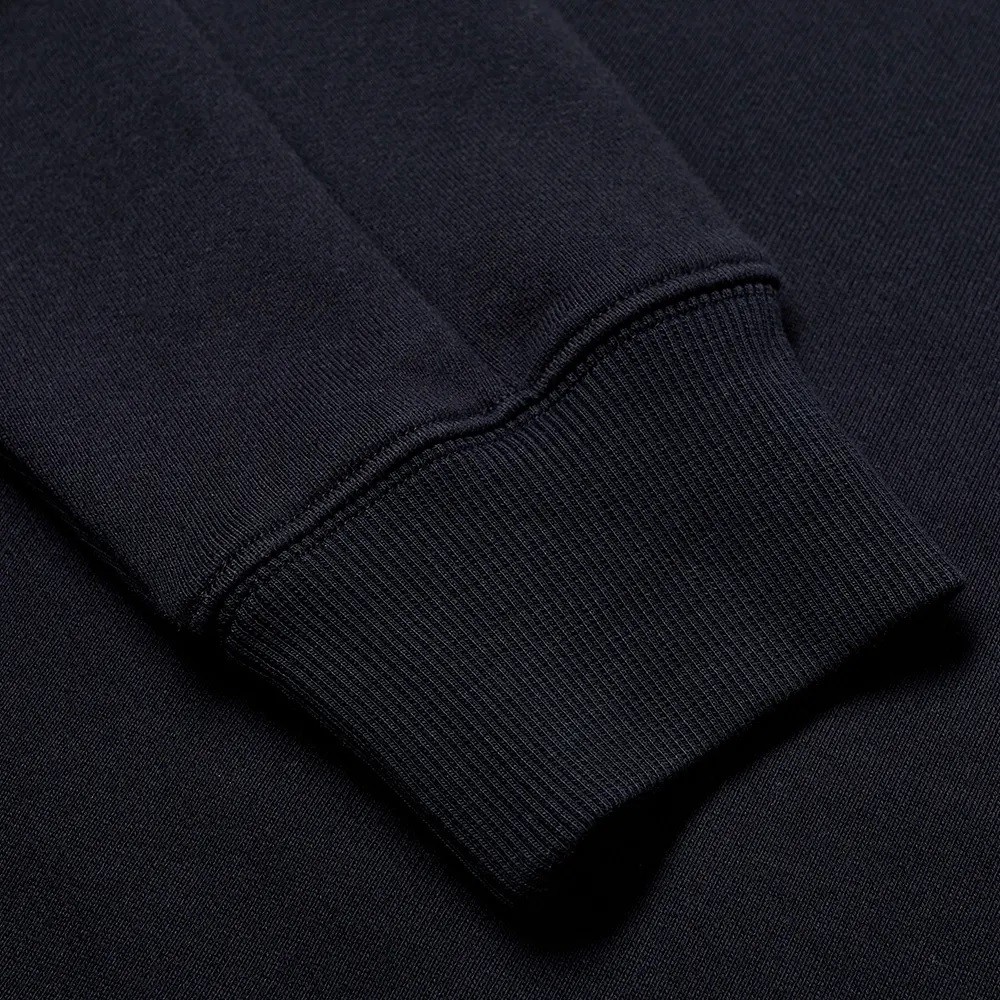 C.P. Company Diagonal Raised Fleece Crew Neck Sweatshirt Total Eclipse Blue - Imagen 5
