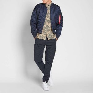 Alpha Industries MA-1 VF 59 Flight Jacket Rep. Blue - Imagen 4