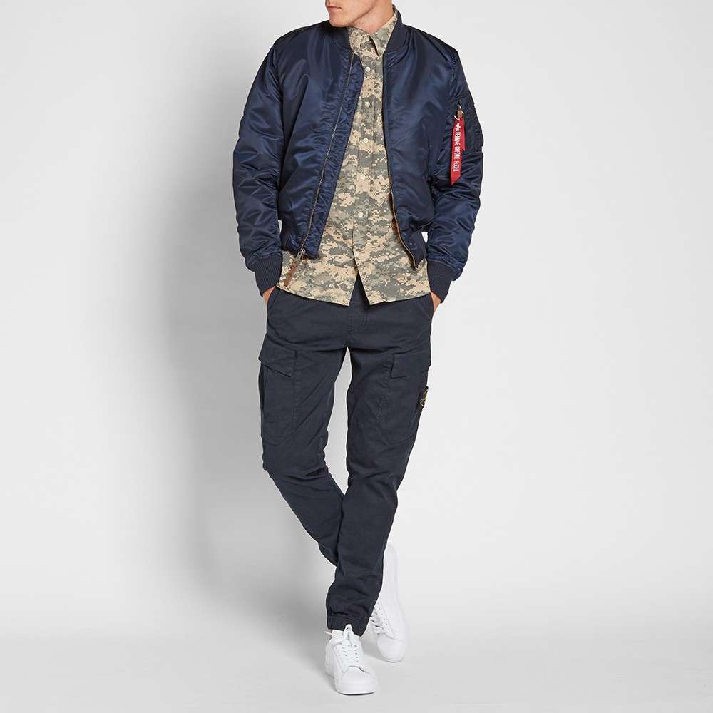 Alpha Industries MA-1 VF 59 Flight Jacket Rep. Blue - Imagen 4