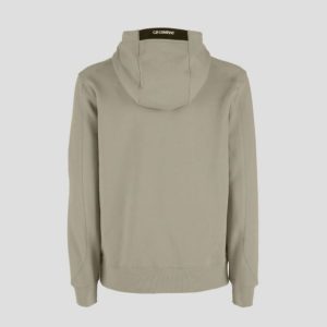 C.P. Company Diagonal Raised Fleece Pullover Hoodie Sene Rock Beige - Imagen 2