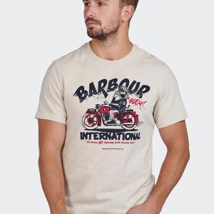 Barbour International Legendary A7 T-Shirt Mist - Imagen 2