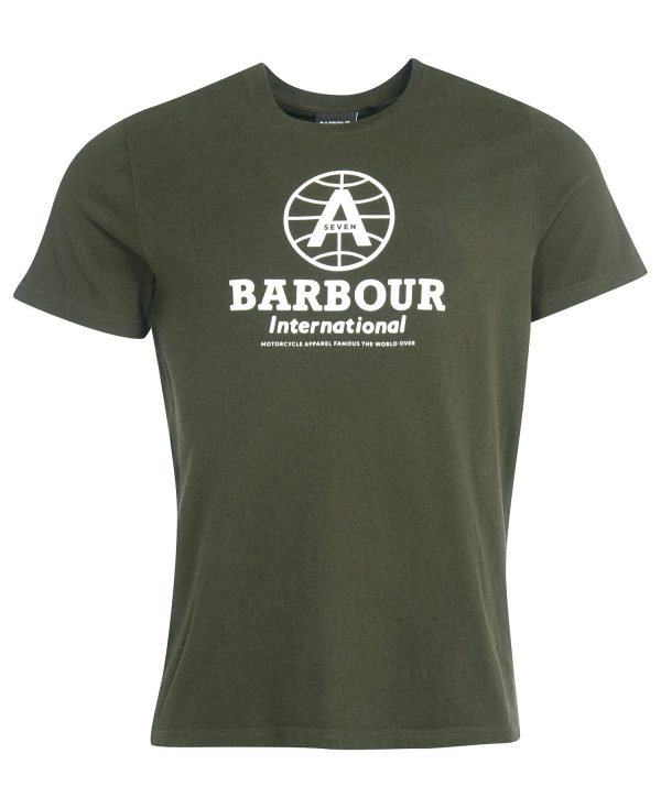Barbour International Archive A7 T-Shirt Forest