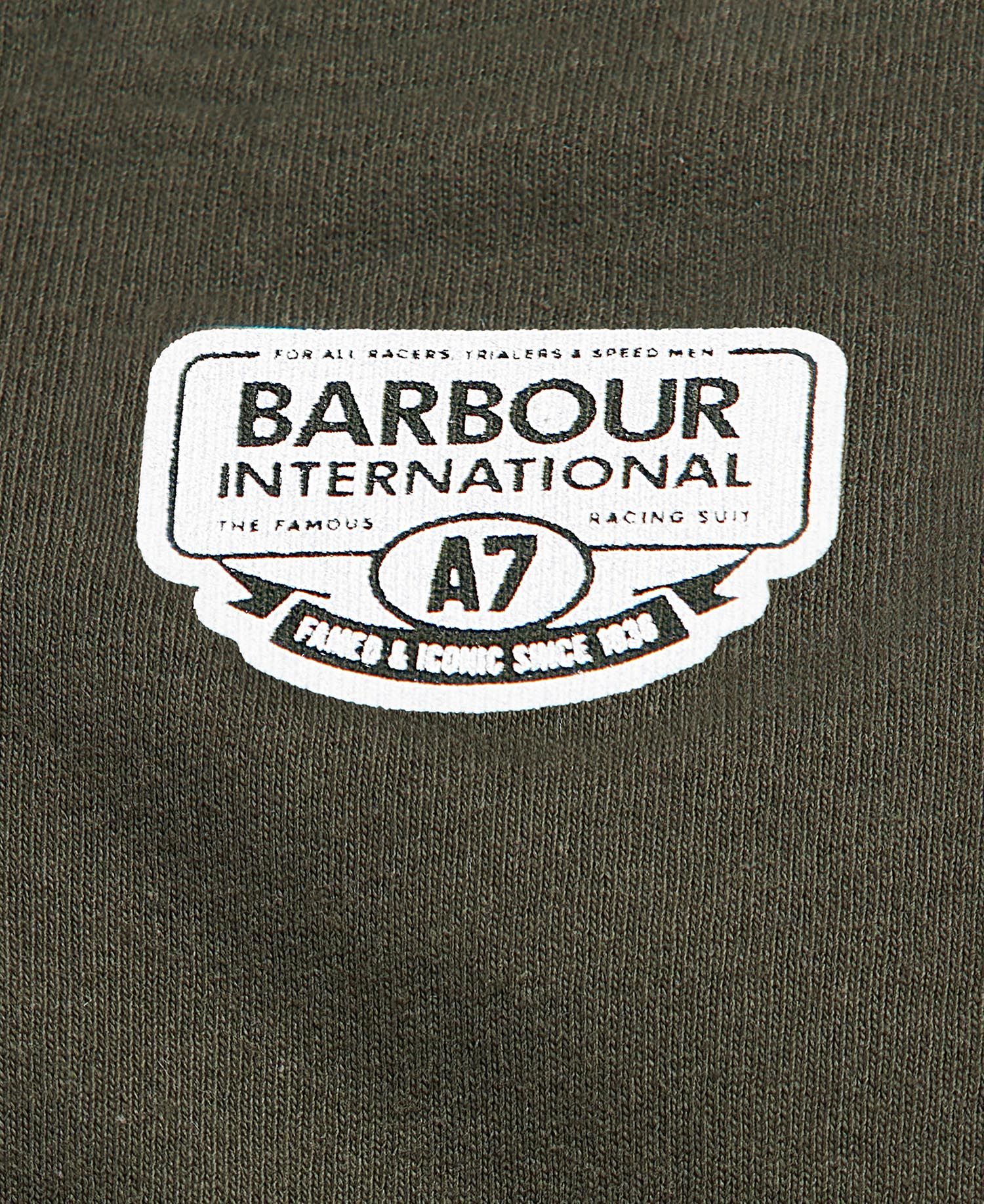 Barbour International Archive A7 T-Shirt Forest - Imagen 4