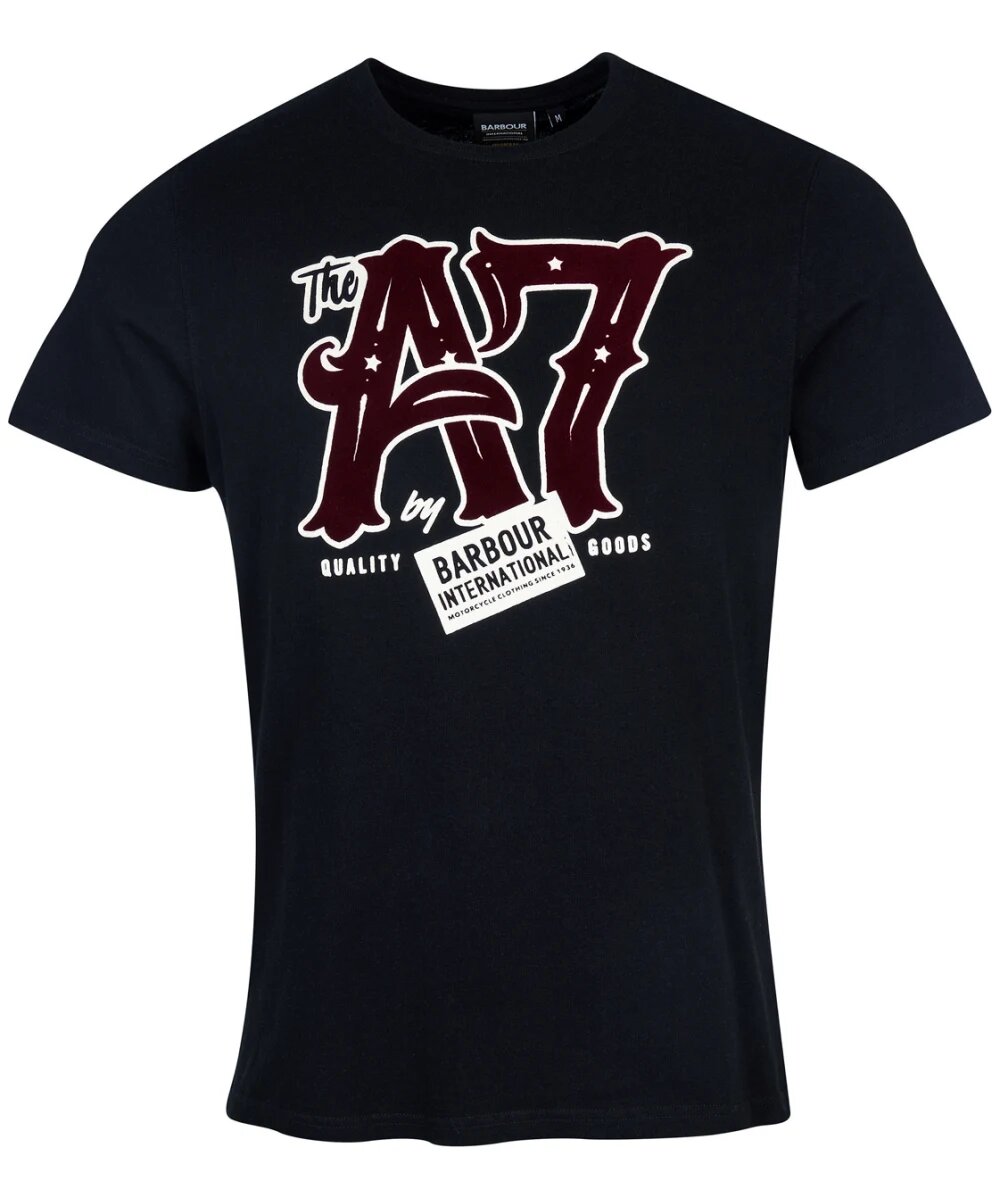 Barbour International Legacy A7 T-Shirt Black