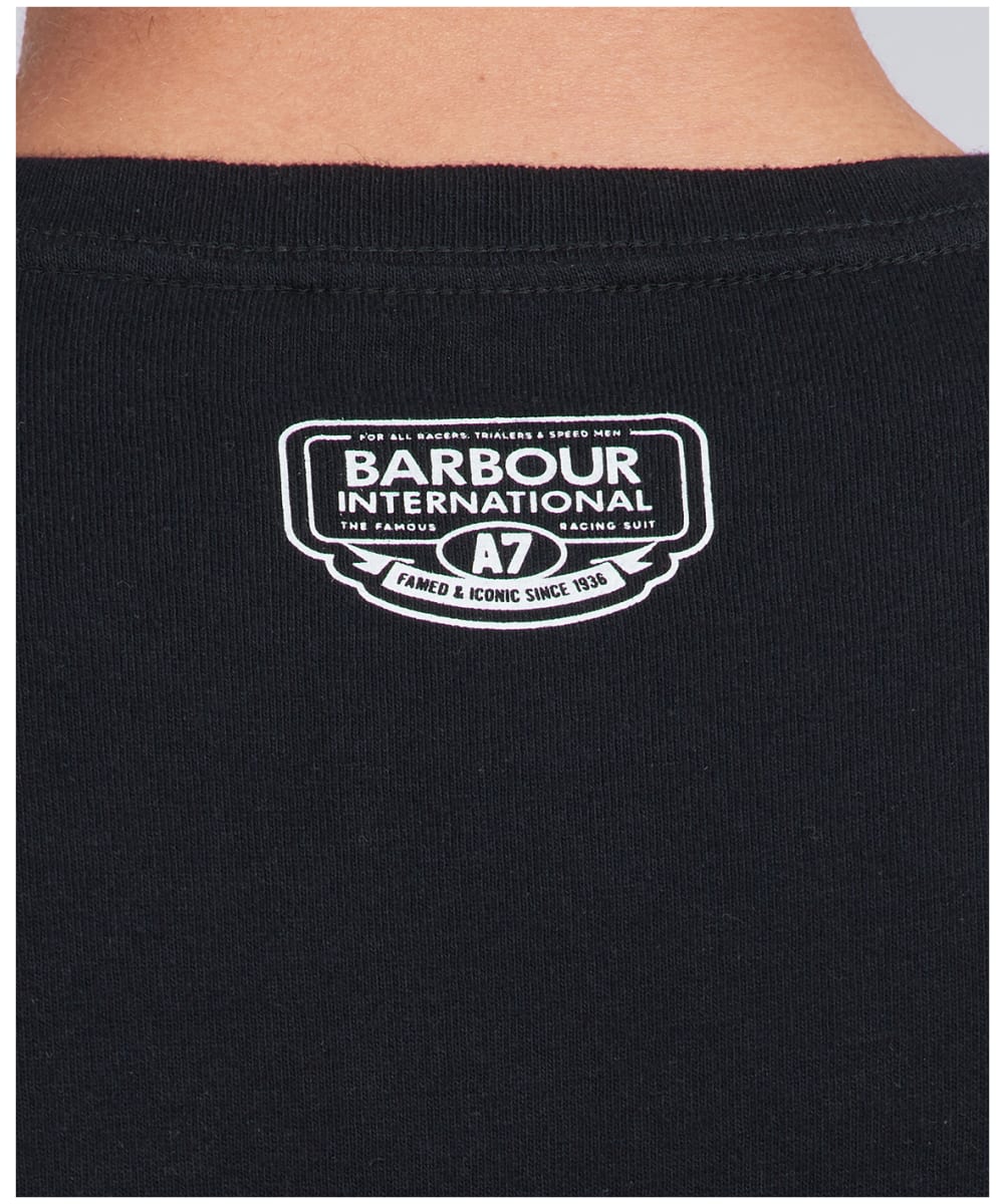 Barbour International Legacy A7 T-Shirt Black - Imagen 3