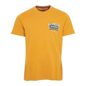 Barbour International Reivers T-Shirt Harvest Gold