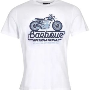 Barbour International Reflex T-Shirt White