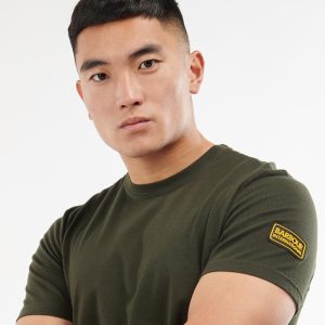 Barbour International Devise T-Shirt Forest Green - Imagen 3