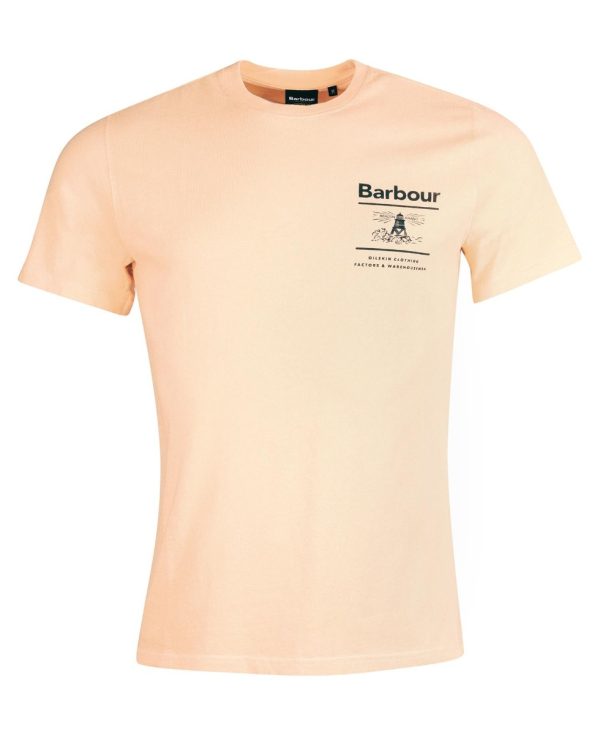 Barbour Chanonry T-Shirt Coral Sands