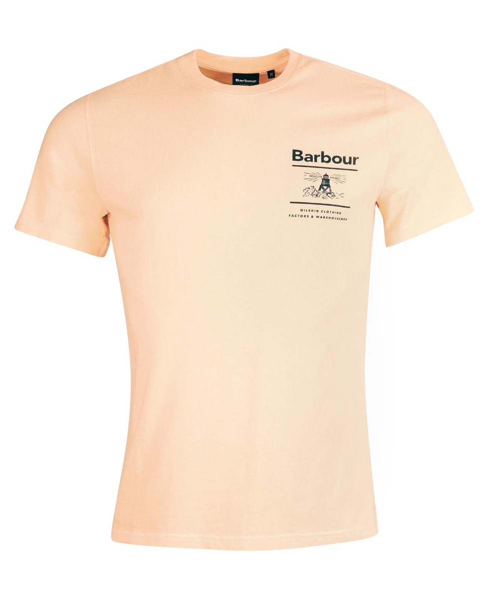 Barbour Chanonry T-Shirt Coral Sands