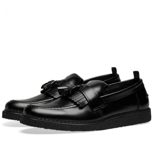 Fred Perry X George Cox Tassel Loafer B9278 Black