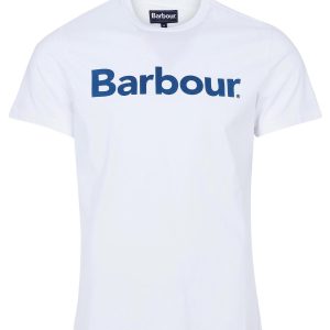 Barbour Logo T-Shirt White