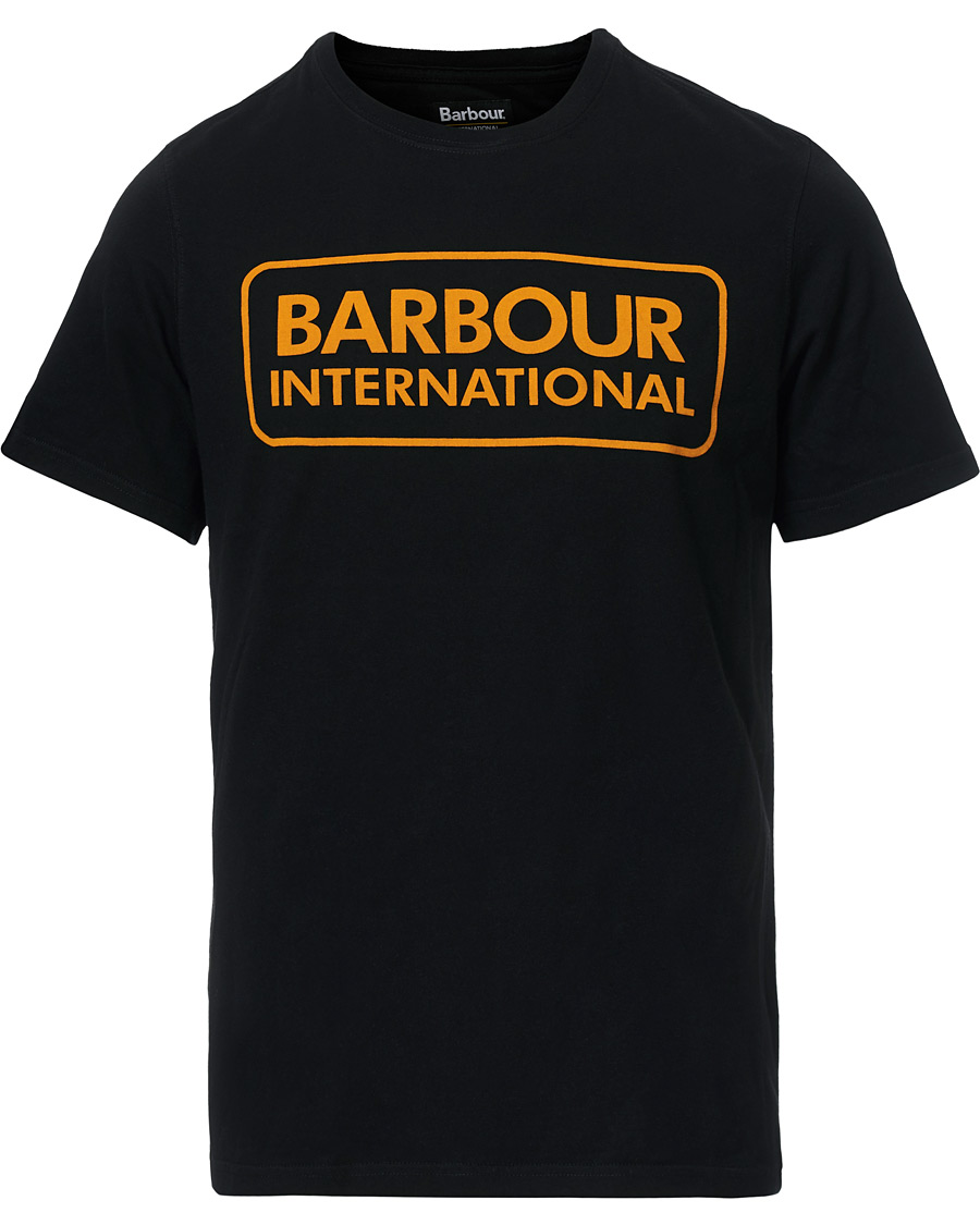 Barbour International Essential Large Logo T-Shirt Black