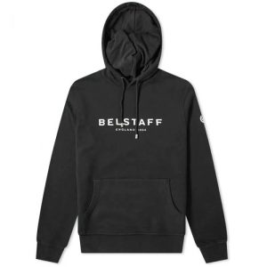Belstaff 1924 Hoodie Black White