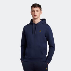 Lyle & Scott Pullover Hoodie Navy - Imagen 2
