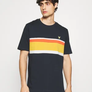 Lyle & Scott Archive Panel T-Shirt Dark Navy - Imagen 2