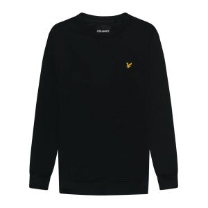 Lyle & Scott Men's Crew Neck Sweatshirt Jet Black