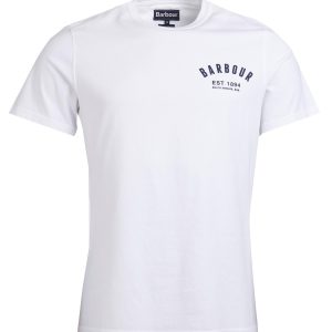 Barbour Preppy T-Shirt Tee White
