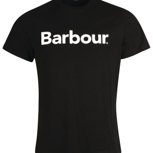 Barbour Logo T-Shirt Tee Black