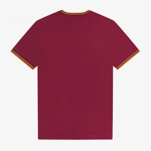 Fred Perry Twin Tipped T-Shirt Tawny Port - Imagen 2