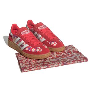 Adidas Handball Spezial x Liberty London JR3883 Junior Red / Off White / Semi Lucid Red