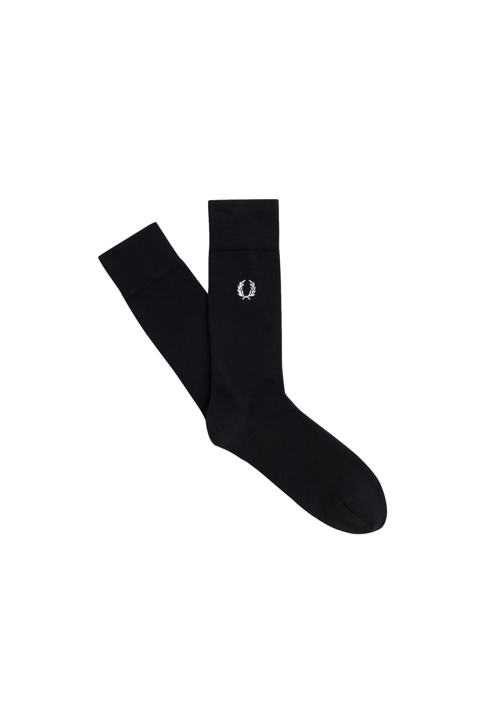 Fred Perry Classic Laurel Wreath Sock Black